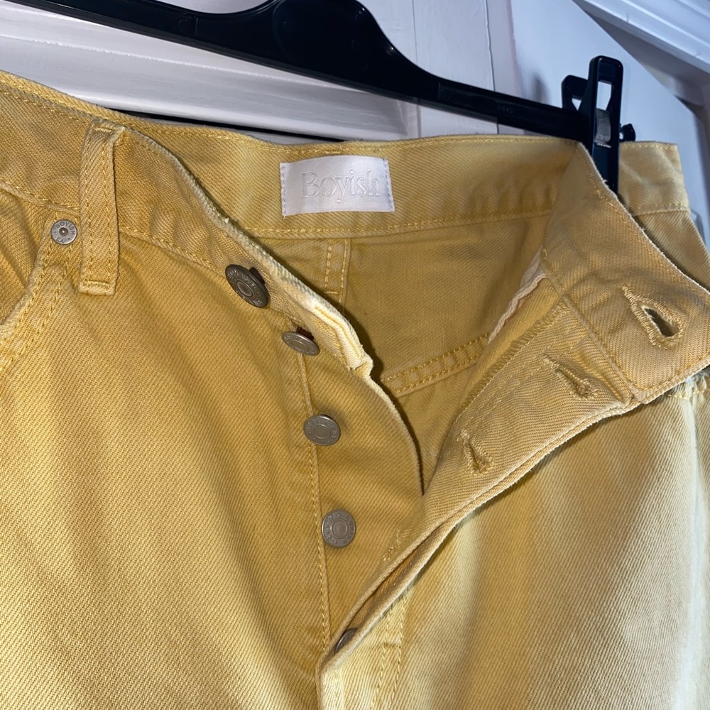 Boyish by HER yellow denim skirt, size 29 - Picture 4 of 7